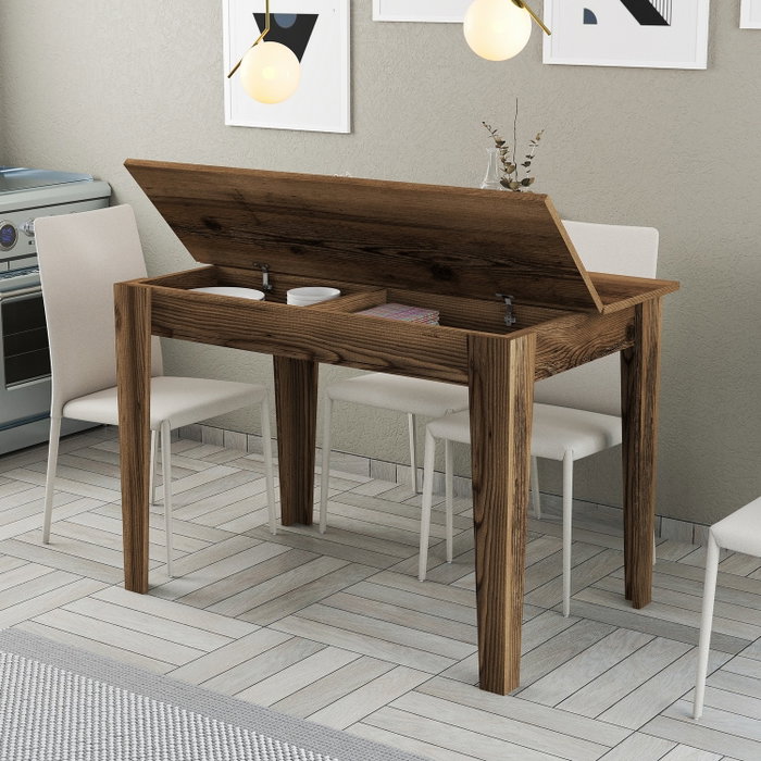 Hanah Home Kiev 507 - Walnut Mesa de Cocina